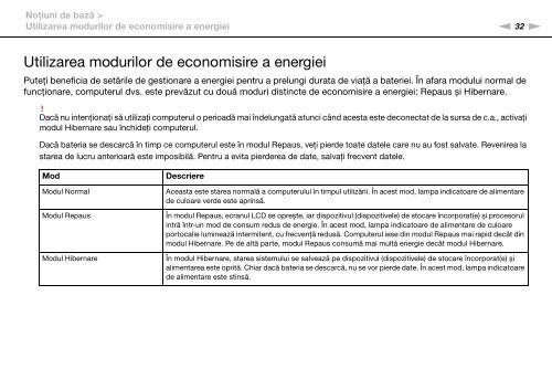 Sony VPCSA4A4E - VPCSA4A4E Mode d'emploi Roumain