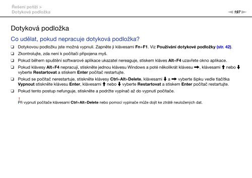 Sony VPCSA4A4E - VPCSA4A4E Mode d'emploi Tch&egrave;que