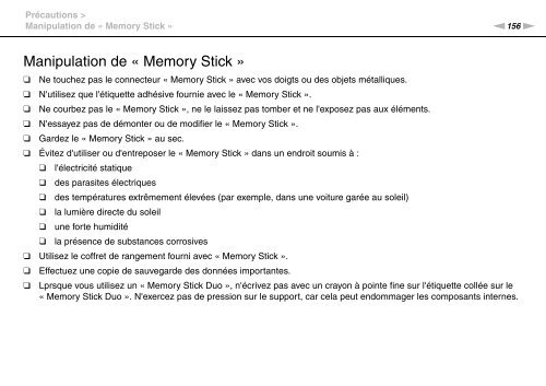 Sony VPCSA4A4E - VPCSA4A4E Mode d'emploi Fran&ccedil;ais