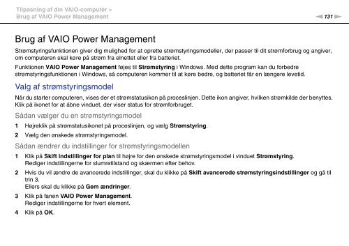 Sony VPCSA4A4E - VPCSA4A4E Mode d'emploi Danois