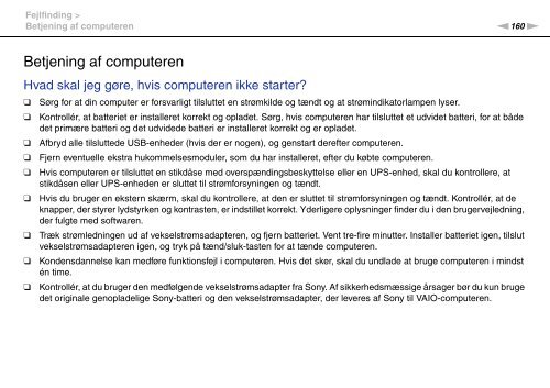 Sony VPCSA4A4E - VPCSA4A4E Mode d'emploi Danois