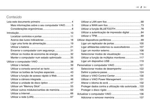 Sony VPCSA4A4E - VPCSA4A4E Mode d'emploi Portugais