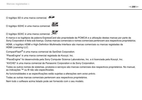 Sony VPCSA4A4E - VPCSA4A4E Mode d'emploi Portugais