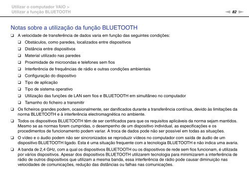 Sony VPCSA4A4E - VPCSA4A4E Mode d'emploi Portugais