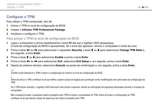 Sony VPCSA4A4E - VPCSA4A4E Mode d'emploi Portugais