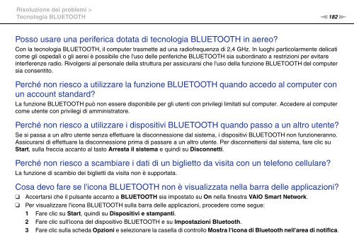 Sony VPCSA4A4E - VPCSA4A4E Mode d'emploi Italien