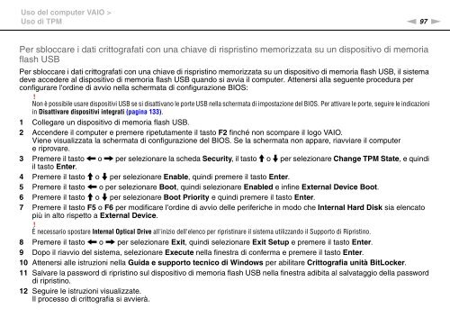 Sony VPCSA4A4E - VPCSA4A4E Mode d'emploi Italien