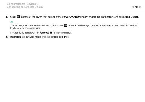 Sony VPCSA4A4E - VPCSA4A4E Mode d'emploi Anglais