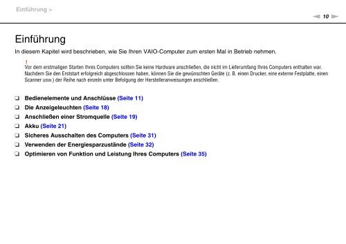 Sony VPCSA4A4E - VPCSA4A4E Mode d'emploi Allemand