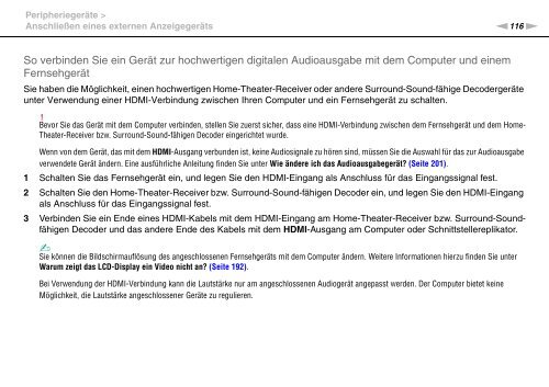 Sony VPCSA4A4E - VPCSA4A4E Mode d'emploi Allemand