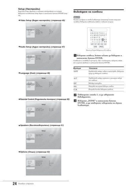 Sony BDP-S1E - BDP-S1E Mode d'emploi Bulgare