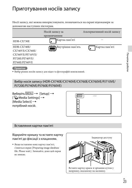 Sony HDR-PJ760E - HDR-PJ760E Consignes d&rsquo;utilisation Russe