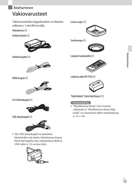 Sony HDR-PJ760E - HDR-PJ760E Consignes d&rsquo;utilisation Danois