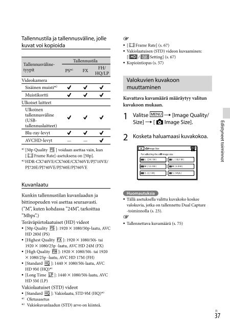 Sony HDR-PJ760E - HDR-PJ760E Consignes d&rsquo;utilisation Danois