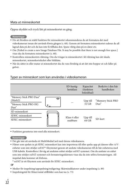 Sony HDR-PJ760E - HDR-PJ760E Consignes d&rsquo;utilisation Danois