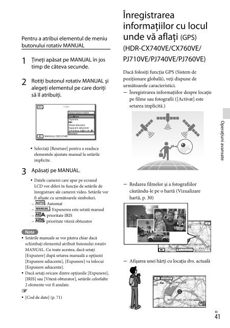 Sony HDR-PJ760E - HDR-PJ760E Consignes d&rsquo;utilisation Danois