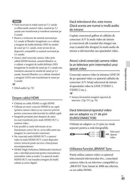 Sony HDR-PJ760E - HDR-PJ760E Consignes d&rsquo;utilisation Danois