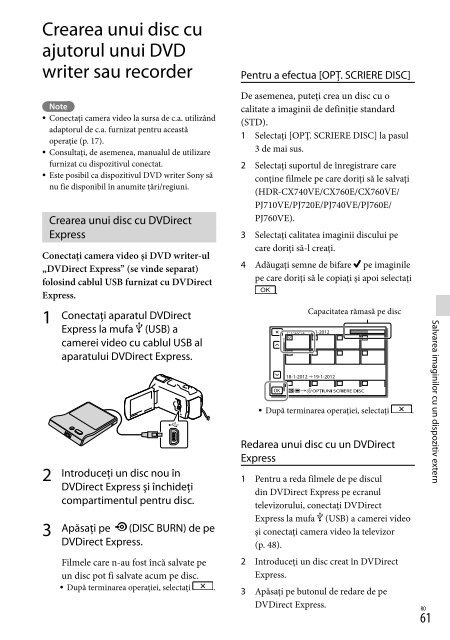 Sony HDR-PJ760E - HDR-PJ760E Consignes d&rsquo;utilisation Danois