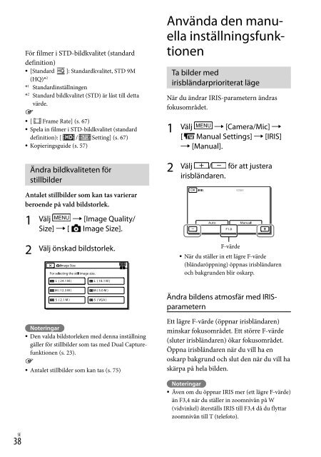 Sony HDR-PJ760E - HDR-PJ760E Consignes d&rsquo;utilisation Danois