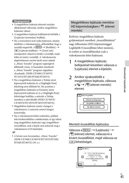 Sony HDR-PJ760E - HDR-PJ760E Consignes d&rsquo;utilisation Tch&egrave;que