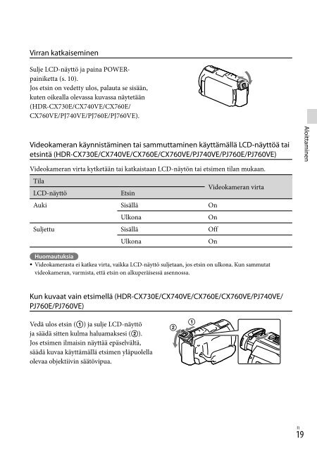 Sony HDR-PJ760E - HDR-PJ760E Consignes d&rsquo;utilisation Su&eacute;dois