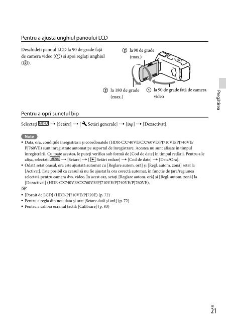 Sony HDR-PJ760E - HDR-PJ760E Consignes d&rsquo;utilisation Su&eacute;dois