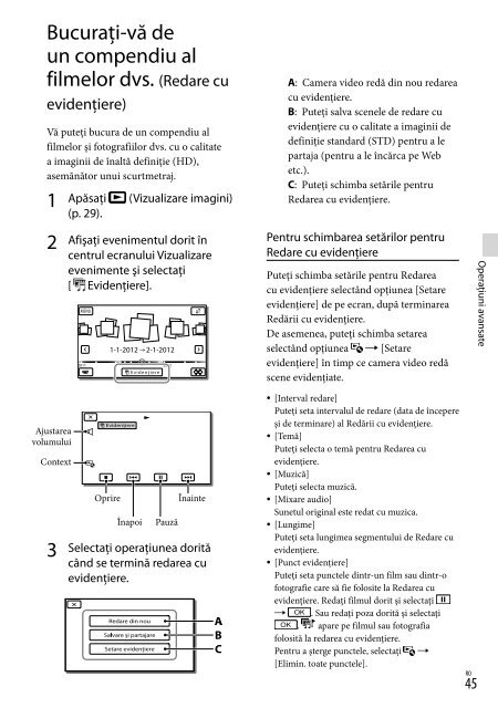 Sony HDR-PJ760E - HDR-PJ760E Consignes d&rsquo;utilisation Su&eacute;dois