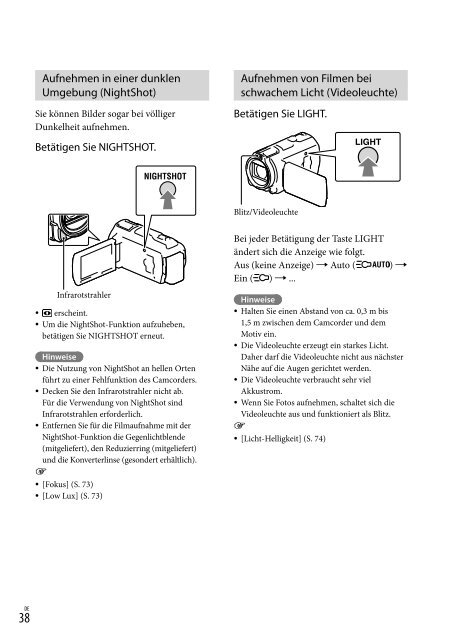 Sony HDR-PJ760E - HDR-PJ760E Consignes d&rsquo;utilisation