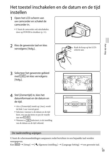 Sony HDR-PJ760E - HDR-PJ760E Consignes d&rsquo;utilisation