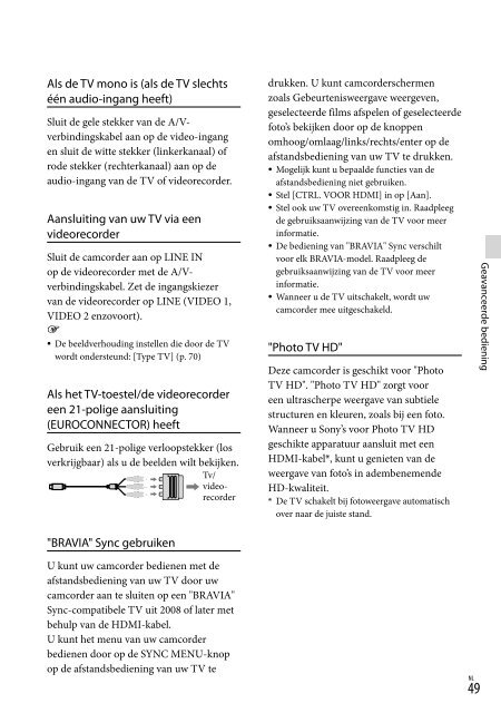 Sony HDR-PJ760E - HDR-PJ760E Consignes d&rsquo;utilisation N&eacute;erlandais