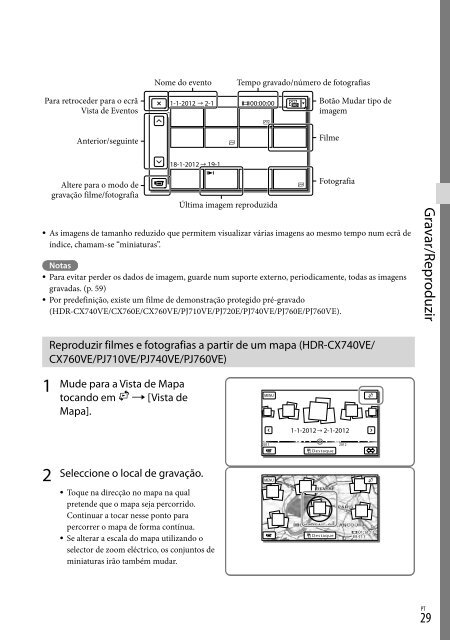 Sony HDR-PJ760E - HDR-PJ760E Consignes d&rsquo;utilisation Grec