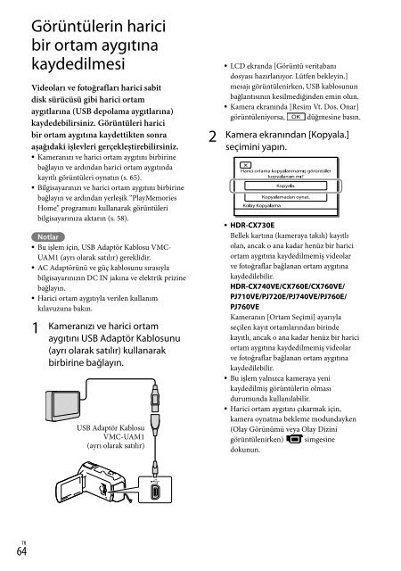 Sony HDR-PJ760E - HDR-PJ760E Consignes d&rsquo;utilisation Grec