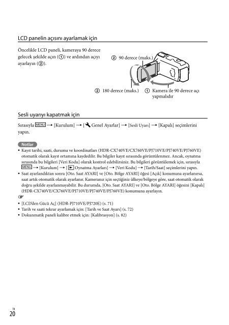 Sony HDR-PJ760E - HDR-PJ760E Consignes d&rsquo;utilisation Portugais