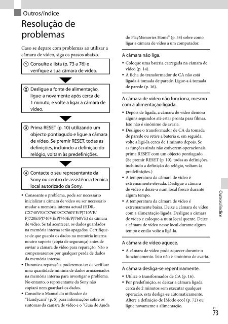 Sony HDR-PJ760E - HDR-PJ760E Consignes d&rsquo;utilisation Turc