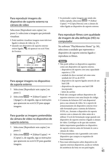 Sony HDR-PJ760E - HDR-PJ760E Consignes d&rsquo;utilisation Espagnol