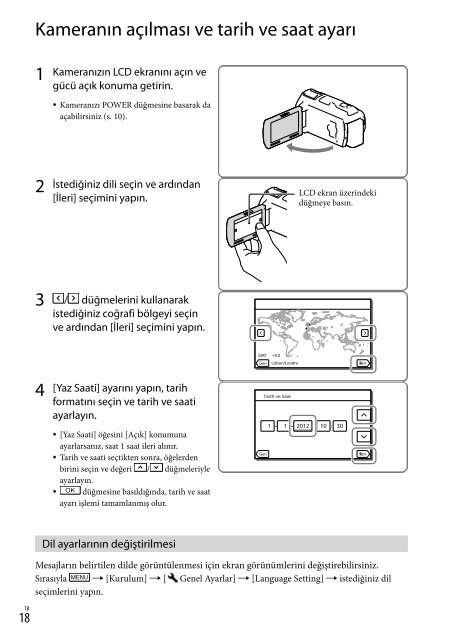 Sony HDR-PJ760E - HDR-PJ760E Consignes d&rsquo;utilisation Espagnol