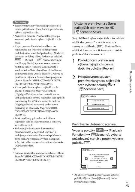 Sony HDR-PJ760E - HDR-PJ760E Consignes d&rsquo;utilisation Hongrois