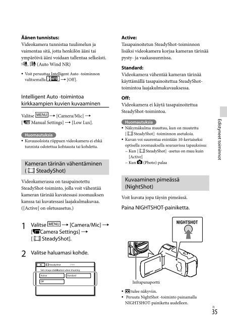 Sony HDR-PJ760E - HDR-PJ760E Consignes d&rsquo;utilisation Roumain