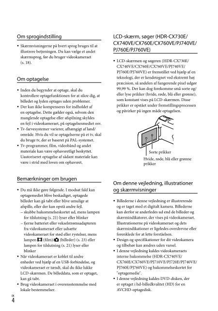 Sony HDR-PJ760E - HDR-PJ760E Consignes d&rsquo;utilisation Roumain