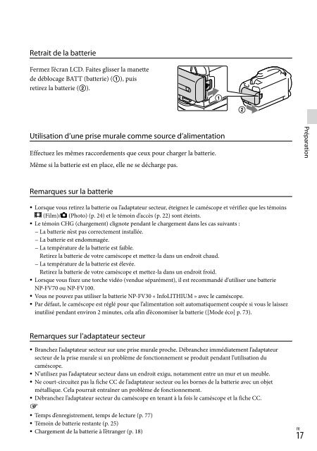 Sony HDR-PJ760E - HDR-PJ760E Consignes d&rsquo;utilisation Italien