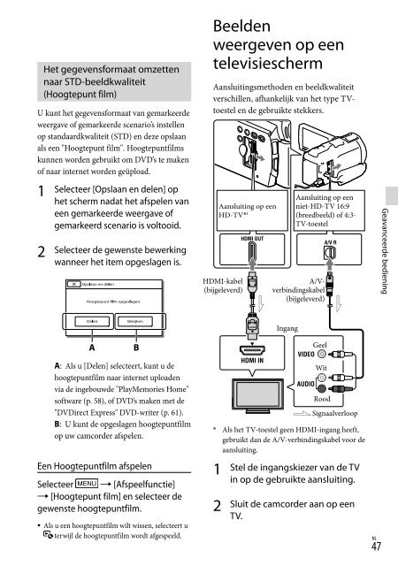 Sony HDR-PJ760E - HDR-PJ760E Consignes d&rsquo;utilisation Italien