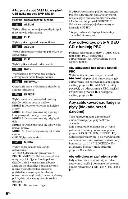 Sony DVP-SR150 - DVP-SR150 Consignes d&rsquo;utilisation Tch&egrave;que