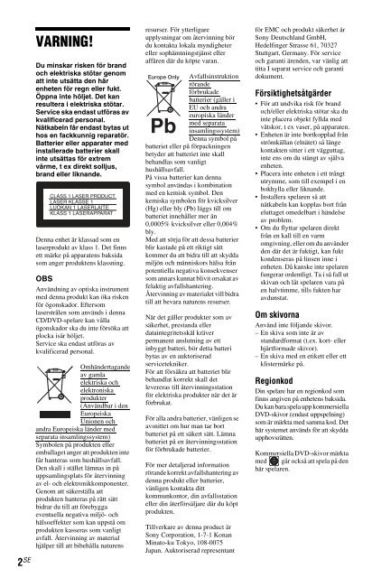 Sony DVP-SR150 - DVP-SR150 Consignes d&rsquo;utilisation Tch&egrave;que