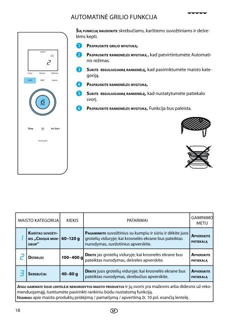 KitchenAid JQ 276 BL - JQ 276 BL LI (858727699490) Istruzioni per l'Uso