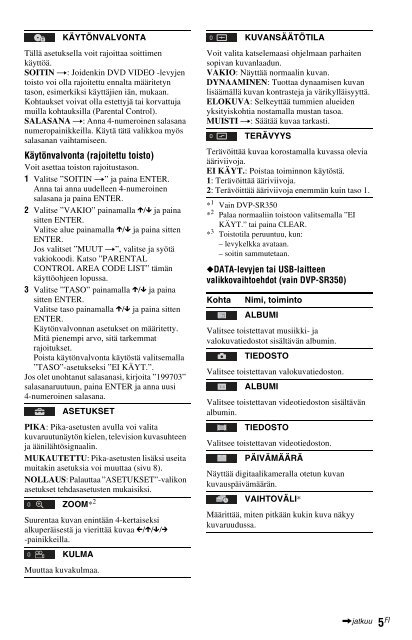 Sony DVP-SR150 - DVP-SR150 Consignes d&rsquo;utilisation Italien