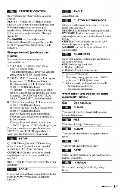 Sony DVP-SR150 - DVP-SR150 Consignes d&rsquo;utilisation Espagnol