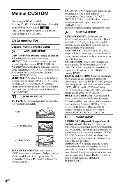 Sony DVP-SR150 - DVP-SR150 Consignes d&rsquo;utilisation Turc