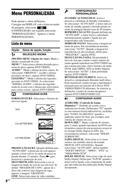 Sony DVP-SR150 - DVP-SR150 Consignes d&rsquo;utilisation Turc