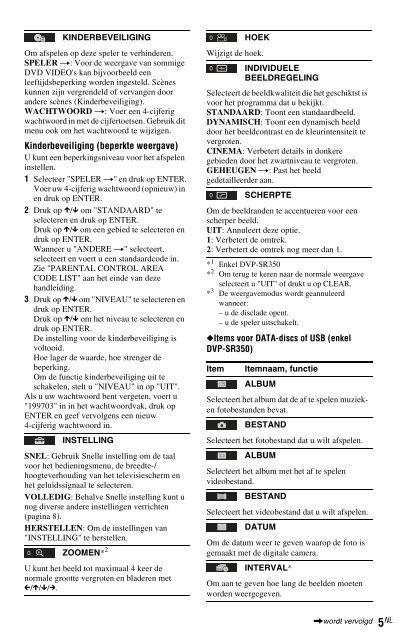 Sony DVP-SR150 - DVP-SR150 Consignes d&rsquo;utilisation Polonais