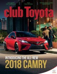 club Toyota - Fall/Winter 2017 English